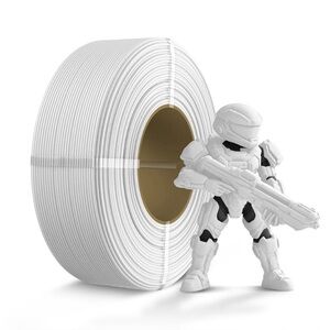 NEW Sunlu Replacement 3D Printing Filament Roll White 500g 1.75mm (no spool)